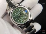 Rolex new Datejust 36 Mint Green Palm dial SS Oyster Bracelet AAA Copy
